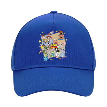 toystory characters, Ultimate Adult Hat BLUE, (100% COTTON DRILL, ADULT, UNISEX, ONE SIZE)