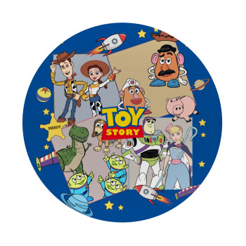 toystory characters, Mousepad Στρογγυλό 20cm