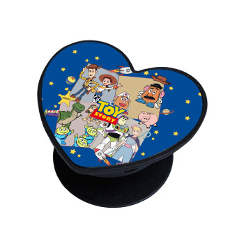 toystory characters, Phone Holders Stand  καρδιά Μαύρο Βάση Στήριξης Κινητού στο Χέρι