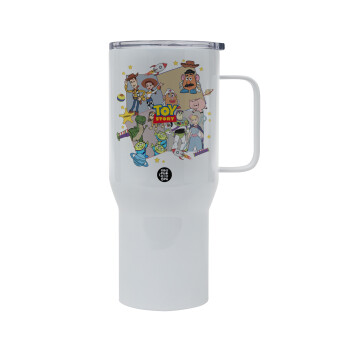 toystory characters, Tumbler με καπάκι, διπλού τοιχώματος (θερμό) 750L