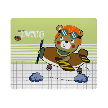 Kids Plane, Mousepad rect 23x19cm