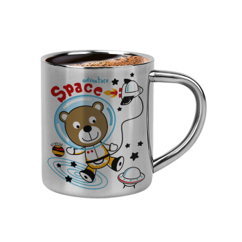 Kids Space, Double-wall metal cup for espresso (220ml)