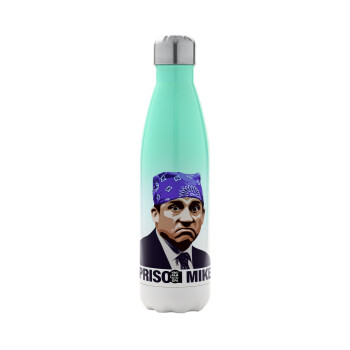 Prison Mike The office, Metal mug thermos Green/White (Stainless steel), double wall, 500ml