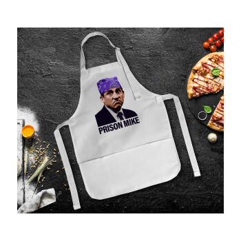 Prison Mike The office, Ποδιά Σεφ Ολόσωμη Παιδική (με ρυθμιστικά και 2 τσέπες)