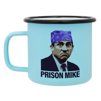Prison Mike The office, Κούπα Μεταλλική εμαγιέ ΜΑΤ σιέλ 360ml