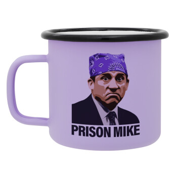 Prison Mike The office, Κούπα Μεταλλική εμαγιέ ΜΑΤ Light Pastel Purple 360ml