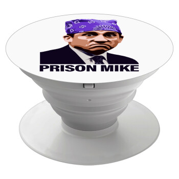 Prison Mike The office, Phone Holders Stand  White Hand-held Mobile Phone Holder