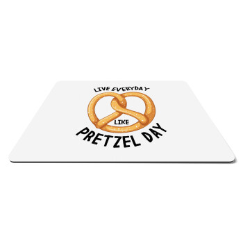 The office, Live every day like pretzel day, Mousepad rect 27x19cm