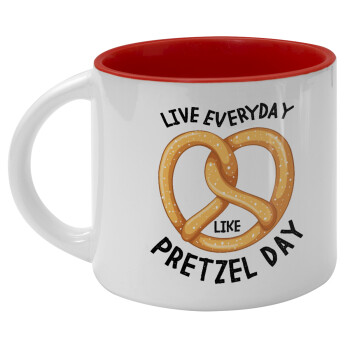 The office, Live every day like pretzel day, Κούπα κεραμική 400ml