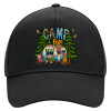 Adult Ultimate Hat BLACK, (100% COTTON DRILL, ADULT, UNISEX, ONE SIZE)