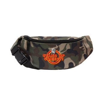 Stand up comedy, Unisex waist bag (banana) in Jungle camouflage color with 2 pockets