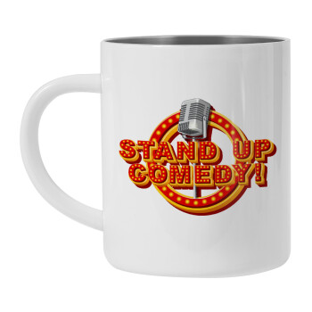 Stand up comedy, Mug Stainless steel double wall 450ml