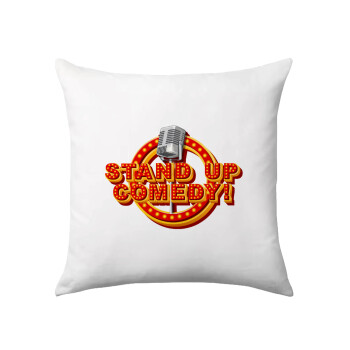 Stand up comedy, Sofa cushion 40x40cm includes filling