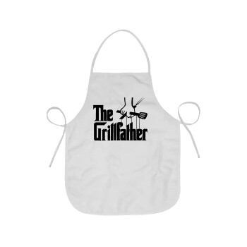 The Grill Father, Chef Apron Short Full Length Adult (63x75cm)