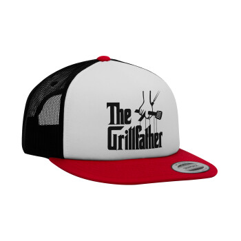 The Grill Father, Καπέλο Ενηλίκων Foam Flat Snapback με Δίχτυ, (POLYESTER, ΕΝΗΛΙΚΩΝ, UNISEX, ONE SIZE)