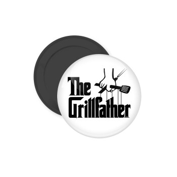 The Grill Father, Μαγνητάκι ψυγείου στρογγυλό διάστασης 5cm