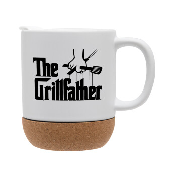 The Grill Father, Ceramic coffee mug Cork (MAT), 330ml (1pcs)