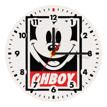 Oh boy μίκυ, Wooden wall clock (20cm)