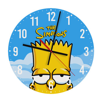The Simpsons Bart, Ρολόι τοίχου ξύλινο (30cm)