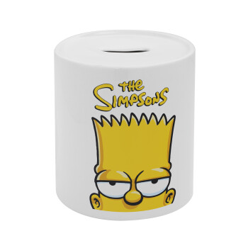 The Simpsons Bart, Κουμπαράς πορσελάνης με τάπα