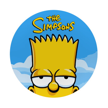 The Simpsons Bart, Mousepad Στρογγυλό 20cm