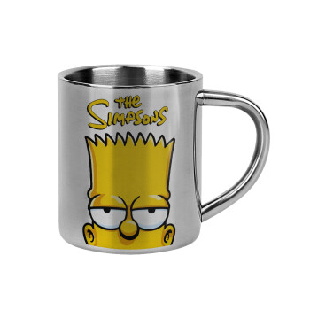 The Simpsons Bart, Mug Stainless steel double wall 300ml