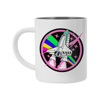 NASA pink, Mug Stainless steel double wall 450ml