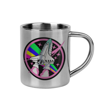 NASA pink, Mug Stainless steel double wall 300ml