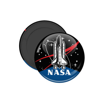NASA Badge, Μαγνητάκι ψυγείου στρογγυλό διάστασης 5cm