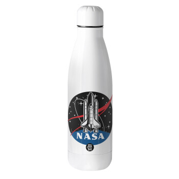NASA Badge, Metal mug thermos (Stainless steel), 500ml