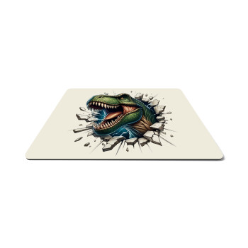 Dinosaur break wall, Mousepad ορθογώνιο 27x19cm