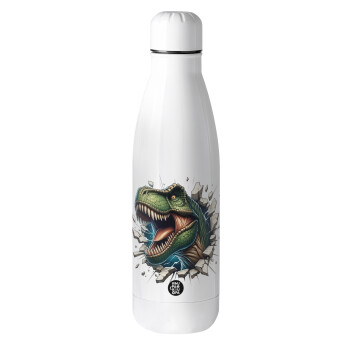 Dinosaur break wall, Metal mug thermos (Stainless steel), 500ml