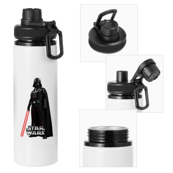 Darth vader, Metal water bottle with safety cap, aluminum 850ml