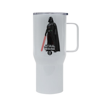 Darth vader, Tumbler με καπάκι, διπλού τοιχώματος (θερμό) 750L