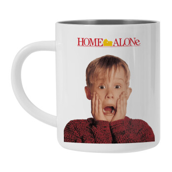 Μόνος στο σπίτι Kevin McCallister Shocked, Mug Stainless steel double wall 300ml