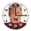 Wooden wall clock (20cm)