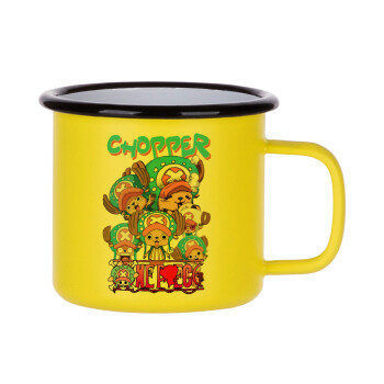 Chopper One Piece, Metallic enamel MATT Yellow cup 360ml