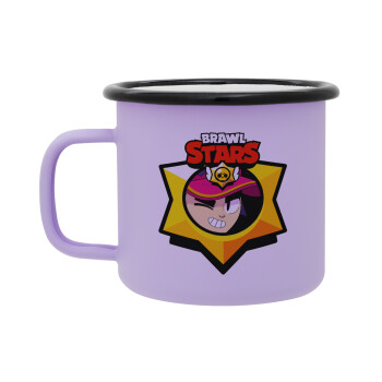 Brawl Stars Fang, Κούπα Μεταλλική εμαγιέ ΜΑΤ Light Pastel Purple 360ml