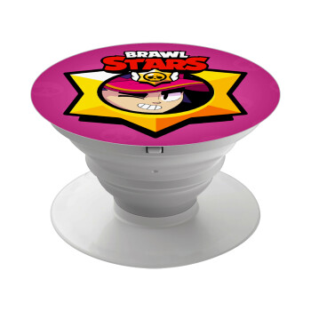 Brawl Stars Fang, Phone Holders Stand  White Hand-held Mobile Phone Holder