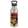 Metallic Silver with straw (600ml)