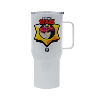 Brawl Stars Fang, Mega Stainless steel Tumbler with lid, double wall 750L