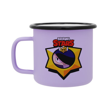 Brawl Stars Edgar, Κούπα Μεταλλική εμαγιέ ΜΑΤ Light Pastel Purple 360ml