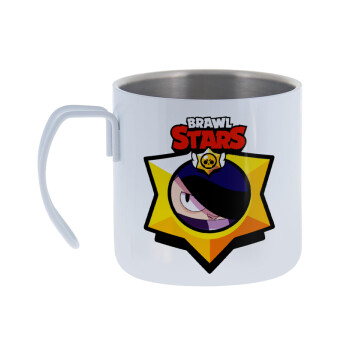 Brawl Stars Edgar, Mug Stainless steel double wall 400ml