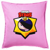 Sofa cushion Pink 50x50cm includes filling