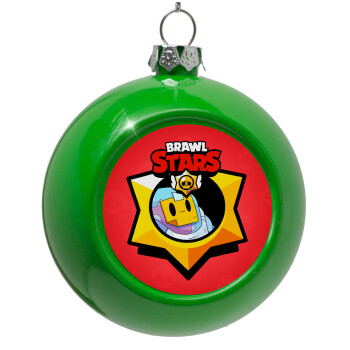 Brawl Stars Sprout, Green Christmas tree ornament bauble 8cm