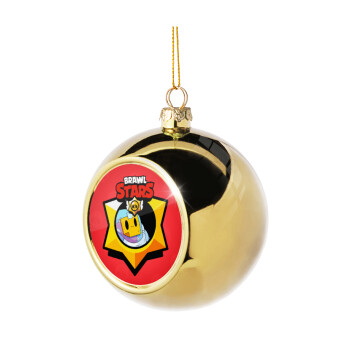 Brawl Stars Sprout, Golden Christmas tree ball ornament 8cm