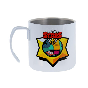 Brawl Stars Leon, Mug Stainless steel double wall 400ml