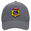 Ultimate Adult Hat Grey, (100% COTTON DRILL, ADULT, UNISEX, ONE SIZE)