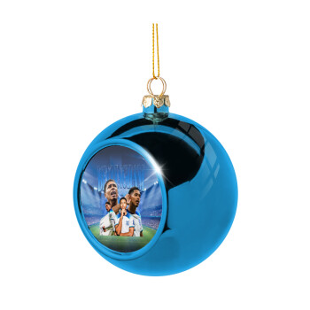 Jude Bellingham, Blue Christmas tree ball ornament 8cm