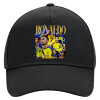 Adult Ultimate Hat BLACK, (100% COTTON DRILL, ADULT, UNISEX, ONE SIZE)